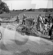 WK 2: Bombardierung in der Schweiz; Bombenabwurf 1940