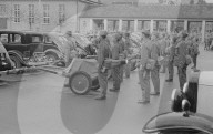 Einberufung; Infanteristen versammeln sich; 1940