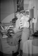 Mobilmachungs-Reportage 1947: Anruf im Büro, Einberufung