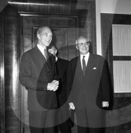 Peter Smithers zu Besuch bei Bundesrat Spühler, 1966