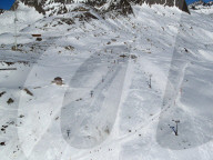 Unten Gruen oben Weiss