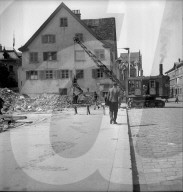 Räumungsarbeiten in Bregenz; 1946
