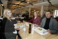 Katja Richard mit Natascha Badmann und Toni Hasler, 2003