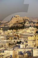 Athen mit Akropolis-Hügel