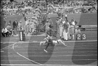 Rom 1960: Final 400m; Davis siegt, Kaufmann stürzt
