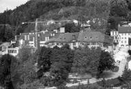 Sprengung des alten Konviktes, Chur 1970