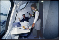 City Night Line 1995: Frühstück im Schlafabteil