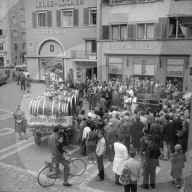 Sauser-Propagandafahrt durch Zürich, 1959