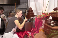 11. St. Moritzer Gourmet-Festival 04: Erdbeeren mit flüssiger Schokolade