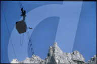 Bungee Jumping aus Schilthorn-Seilbahn 1995