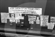 Studentenunruhen in Paris 1968: Parolen im besetzten "Odéon"
