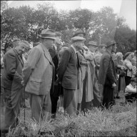 Protest gegen Kraftwerkbau; Wasserkraftwerk; 1953