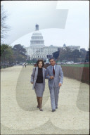 Carlo und Erika Jagmetti vor Capitol, 1993