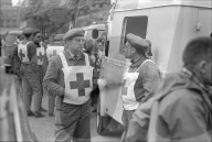 Studentenunruhen in Paris 1968: Sanität, Rotes Kreuz