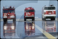 Feuerwehrautos, Flughafen Zürich-Kloten, 1984