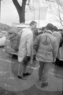 Militärdienstverweigerer demonstrieren, Bern 1967