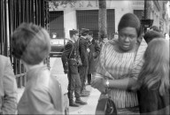 Studentenunruhen in Paris 1968: Polizeipräsenz