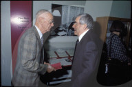 Walter Hofer und Golo Mann 1992