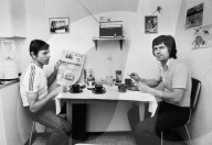 Gabet Chapuisat, zu Hause bei Timo Konietzka, 1976