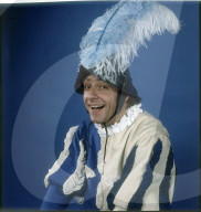 Kabarettist Emil Steinberger als Ritter 1978