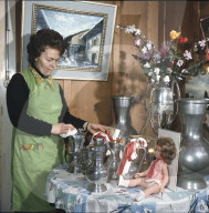 Lydia, Mutter von Roland Collombin, 1974