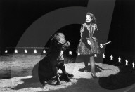 Géraldine Knie, Zirkusartistin mit Zwergpferd, 1997