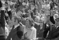 Erste Glarner Landsgemeinde mit Frauenbeteiligung 1972 