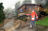 Erdrutsch in Entlebuch, August 2005