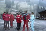 Grüner Winter Gstaad 1988: Skilehrer