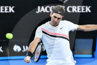 PEOPLE - Australian Open: Roger Federer gegen Aljaz Bedene