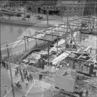 Renovation der Walchebrücke; 1957