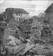 WK 2: Bombenabwurf in Zürich, 1945