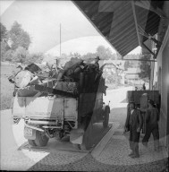 Lastwagen, Lieferung Altmetall; 1942