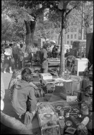 Flohmarkt in Zürich 1971