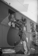 Ausreise; Polnische Internierte verlassen die Schweiz 1945