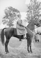 General Guisan auf Pferd