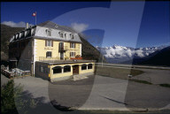 Hotel Bellevue auf dem Simplon-Pass, Panoramablick 1996