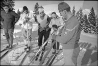 Skiwanderkurs in Alt St. Johann, 1967