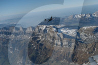 DC-3 über den Glarner Alpen