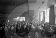 Streik der Arbeiter der Viskose-Fabrik Feldmühle AG, 1946
