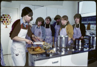 Kochunterricht an der landwirtschaftlichen Schule Schwand, 1984