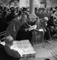 Treffen an der Talgemeinde in Hospenthal, 1946
