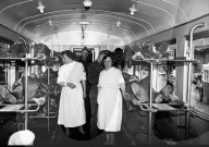Sanitätszug der Bundesbahnen: Verwundetentransportwagen, Bern 1951