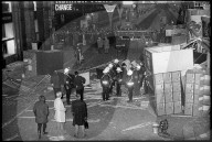 Bombenanschlag im Zürcher Hauptbahnhof;  Feuerwehrleute 1971