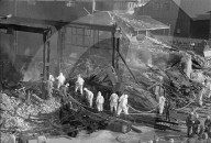 Zivilschutz übt Katastropheneinsatz, 1971