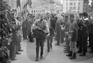 Militärdienstverweigerer demonstrieren, Bern 1968
