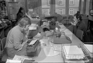 UPI-Büro, Redaktion in Zürich, 1971