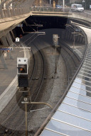 Bahnhof Stadelhofen, Bombendrohung 2006: Gleise