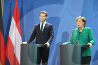 NEWS - Berlin: Angela Merkel empfängt Sebastian Kurz im Kanzleramt