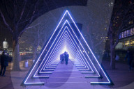 FEATURE - Nächtliche Lichterpracht: Lumiere London Light Festival
